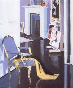 Francis Campbell Boileau Cadell The Gold Chair Spain oil painting artist